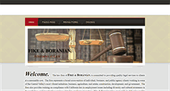 Desktop Screenshot of fikeboranianlaw.com